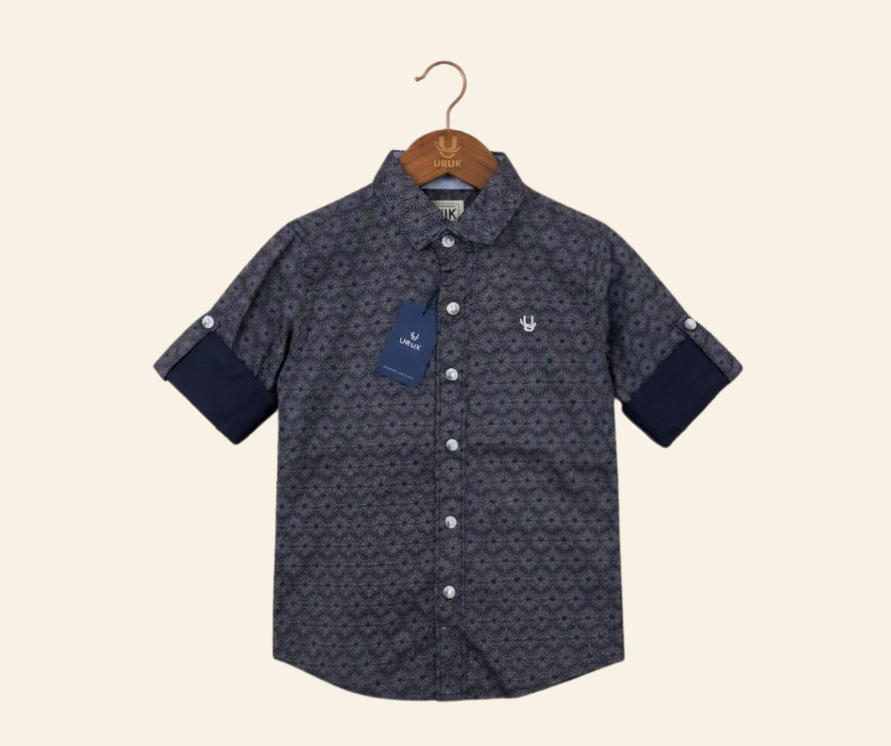 Cotton Abtract Printed Shirt