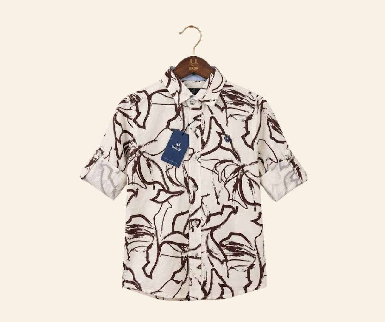 Cotton Abtract Printed Shirt