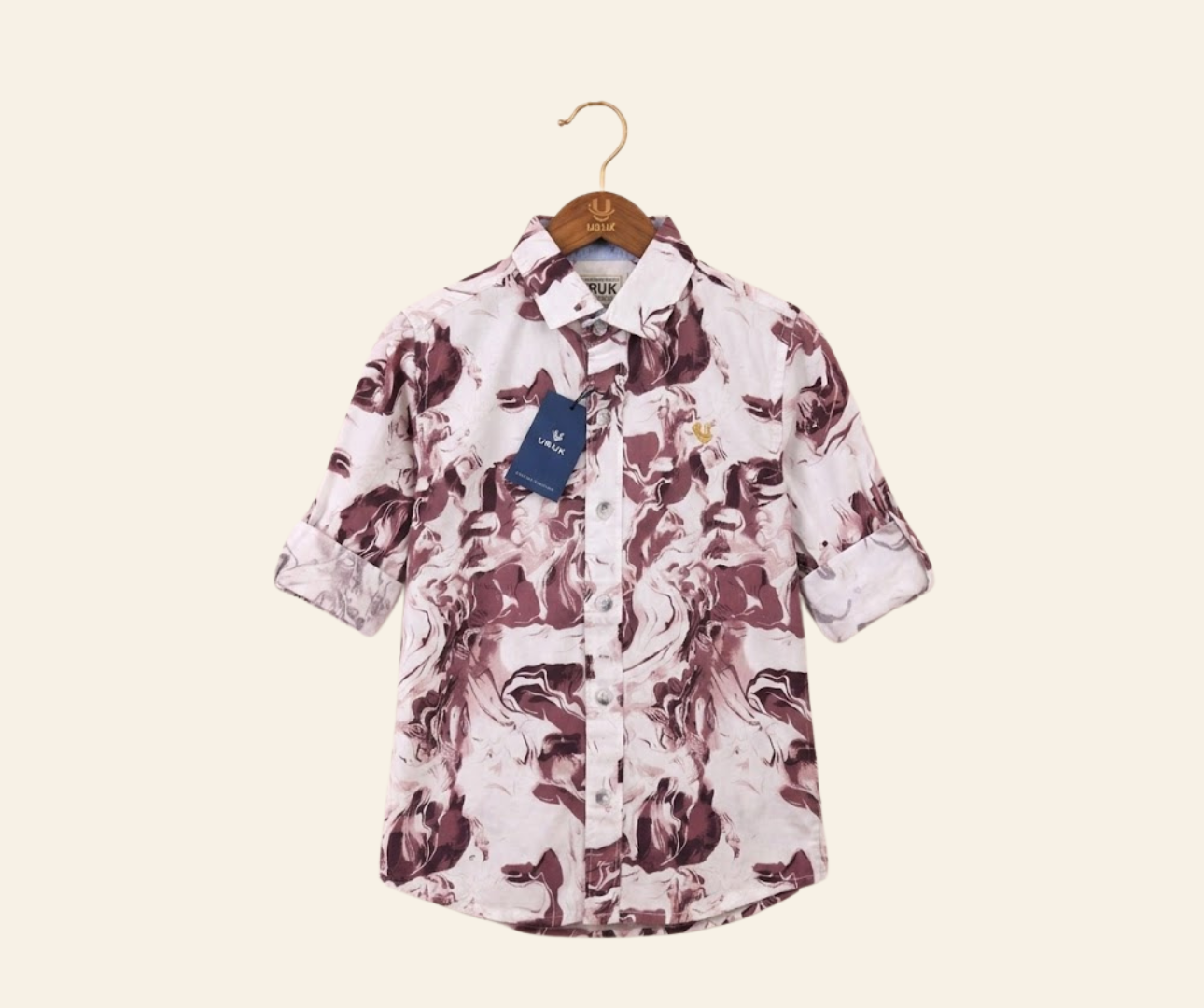 Cotton Abtract Printed Shirt