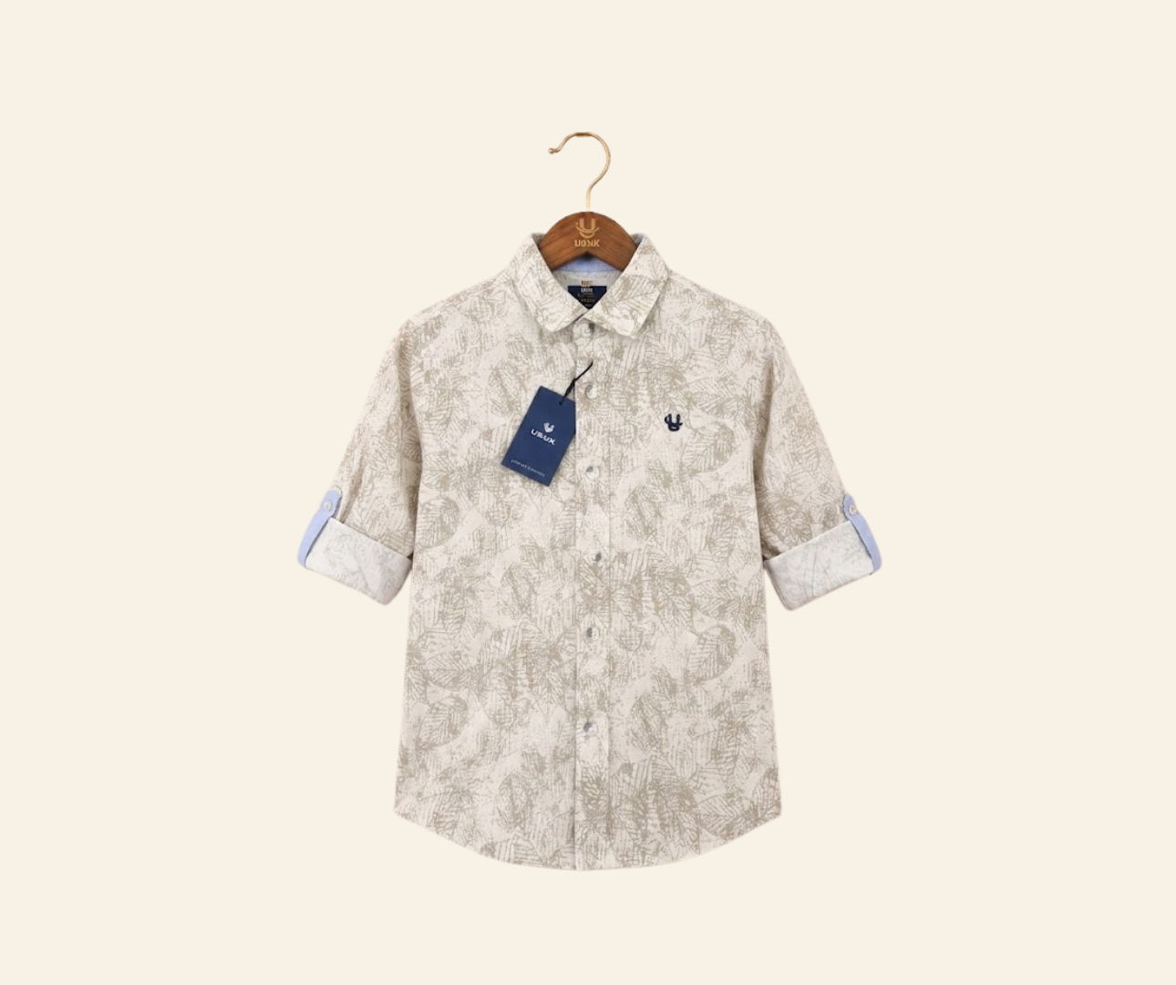 Cotton Abtract Printed Shirt