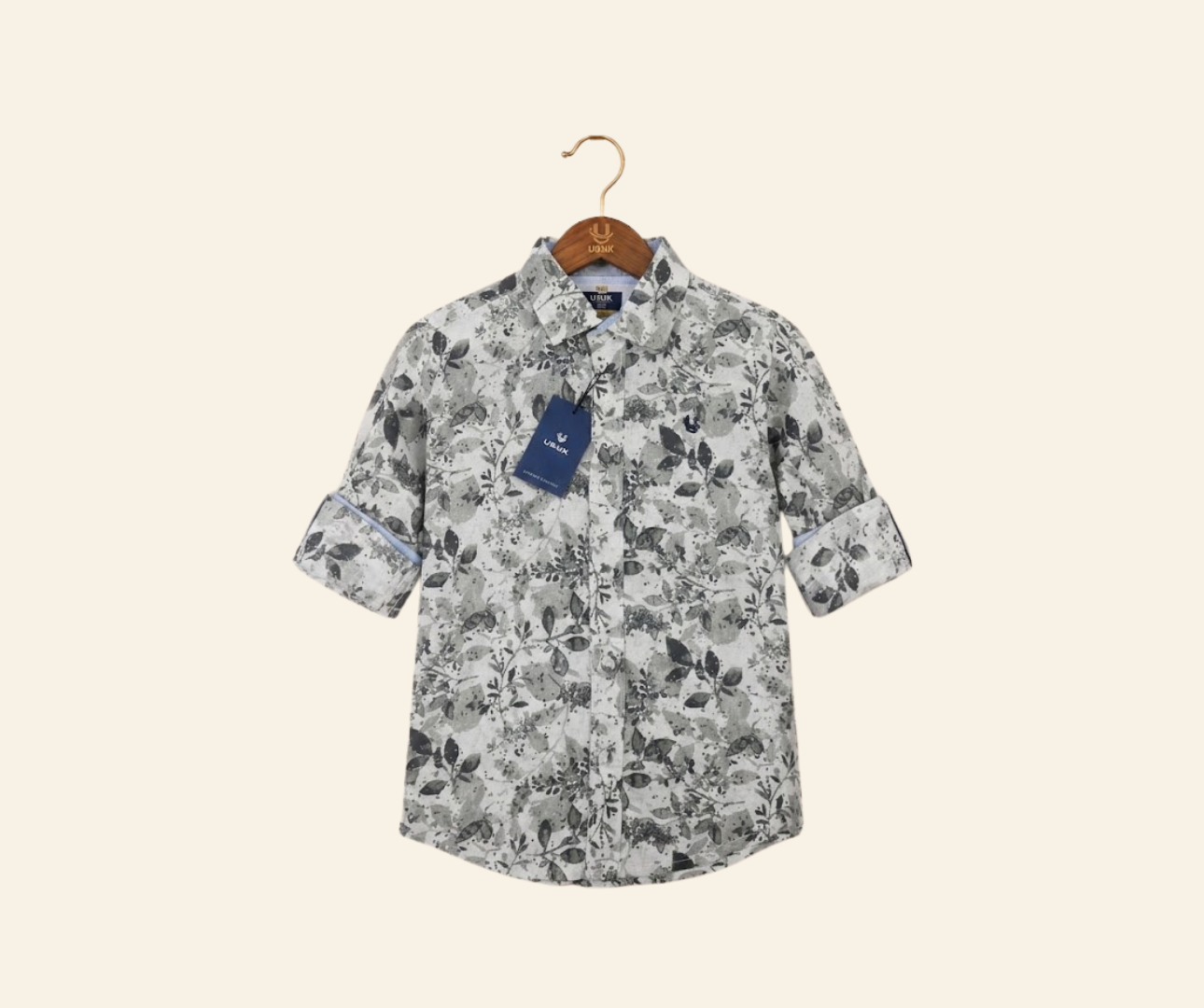 Cotton Abtract Printed Shirt