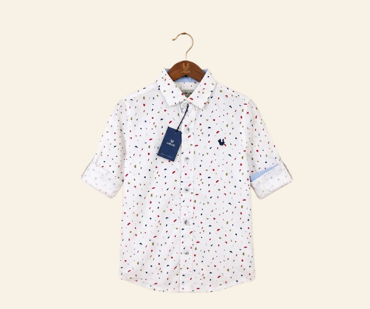 Cotton Abtract Printed Shirt